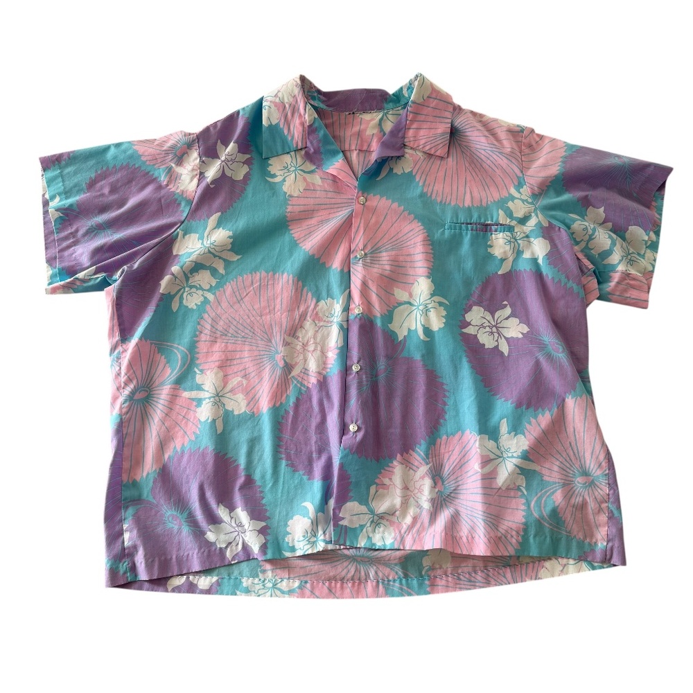 VINTAGE HILO HATTIE ALOHA SHIRT
